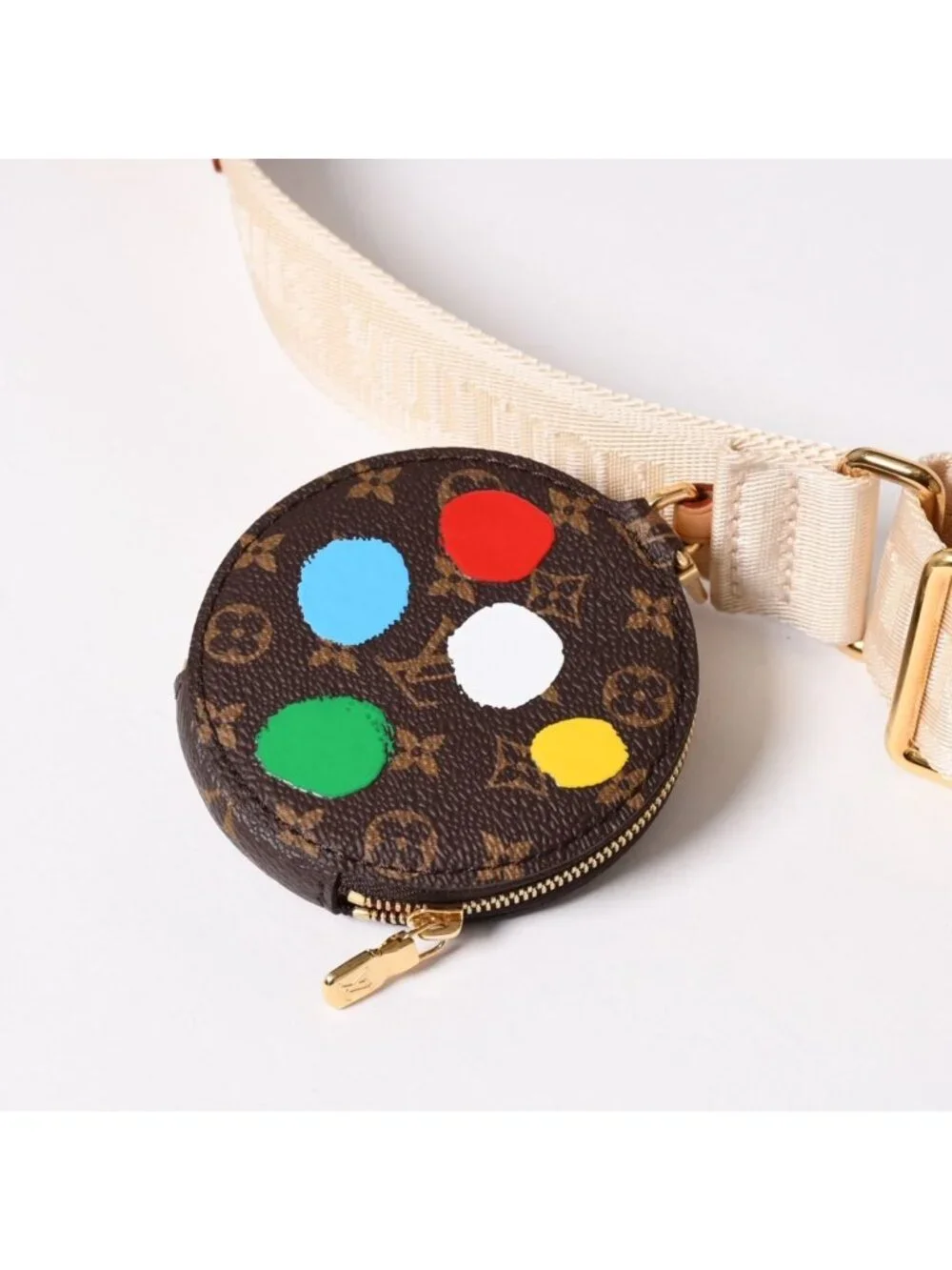 Louis Vuitton Yayoi Kusama Multi Pochette Accessoires Monogram Canvas Multicolor